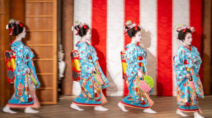 U Kjotu se održava tradicionalna godišnja predstava gejši koja slavi proleće