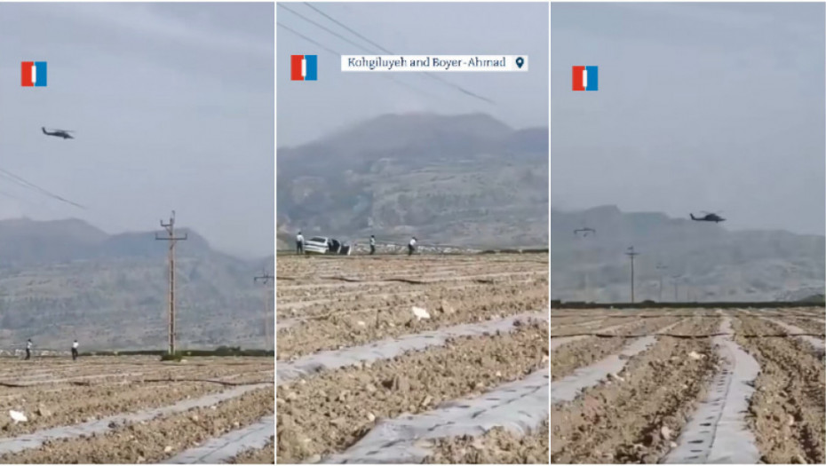 Helikopteri SAD pod vatrom u jugozapadnom Iranu tokom spasilačke misije (VIDEO)