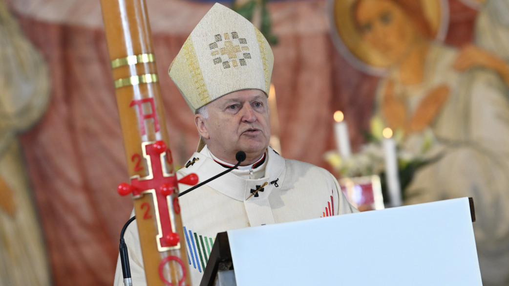 Kardinal Nemet predvodio misu na Uskrs u Crkvi Krista Kralja u Beogradu