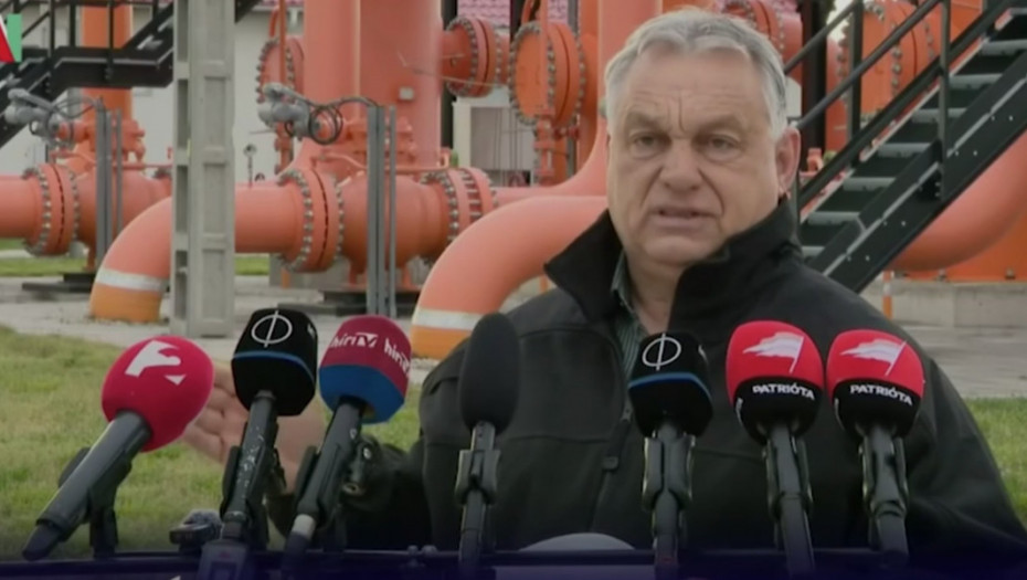 Orban: Situacija ozbiljna, snabdevanje Mađarske gasom zasad nije ugroženo, ali oprez