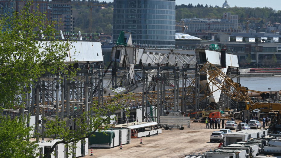 Oglasilo se Tužilaštvo: Prikupljamo dokaze o nesreći radnika na gradilištu kod Brankovog mosta