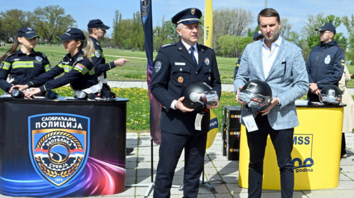 Održana akcija 'Kaciga glavu čuva", AMSS apeluje na vozače da poštuju propise