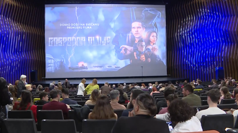 Film “Gospodar Oluje” premijerno prikazan u Mts dvorani: Holivudsko-srpska priča o svetu posle Velikog potopa