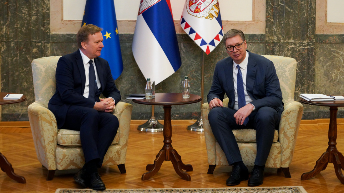 Vučić sa Sorensenom: Jednostrane mere Prištine ozbiljan pritisak na sprski narod