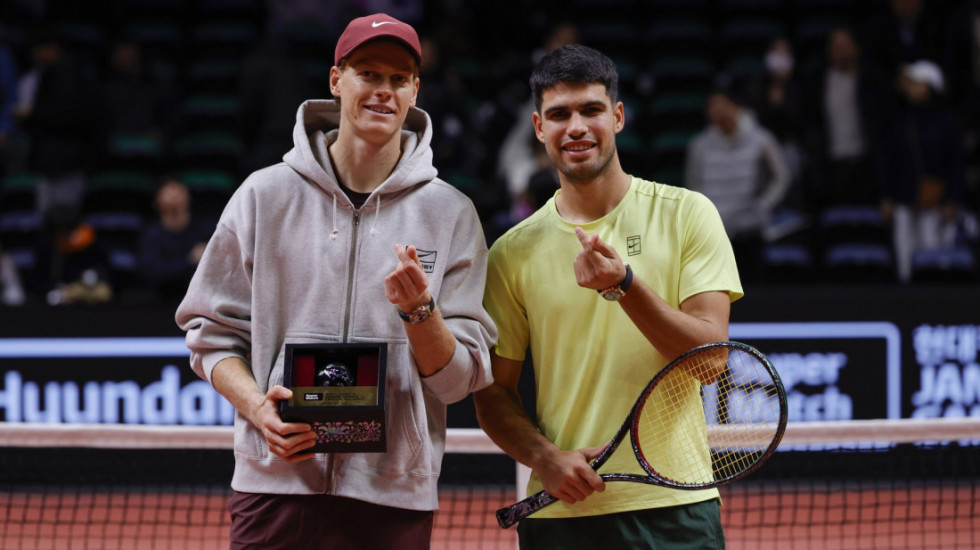Karloz Alkaraz i Janik Siner igraju za trofej i prvo mesto: Na redu novi ATP klasik