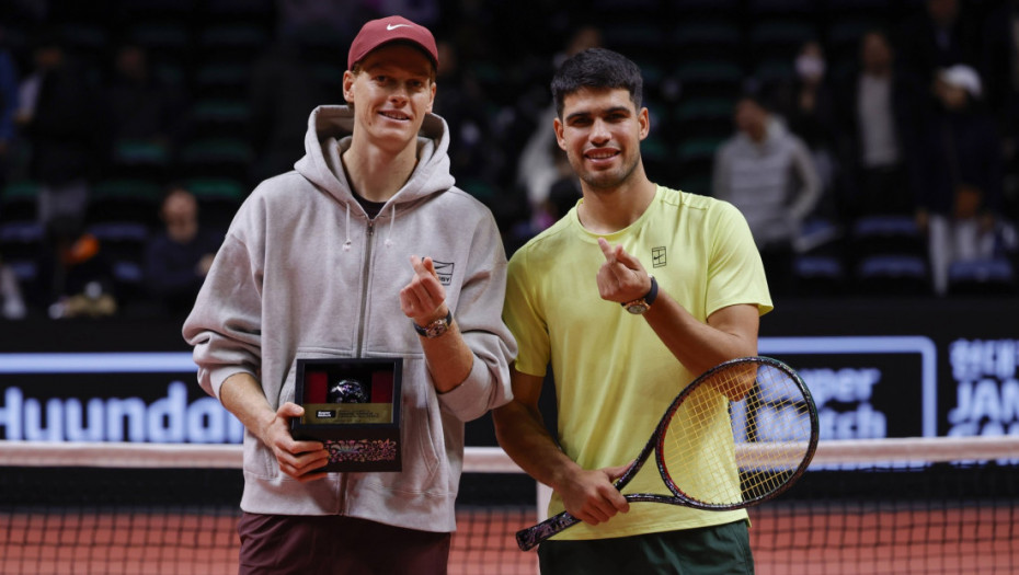 Karloz Alkaraz i Janik Siner igraju za trofej i prvo mesto: Na redu novi ATP klasik