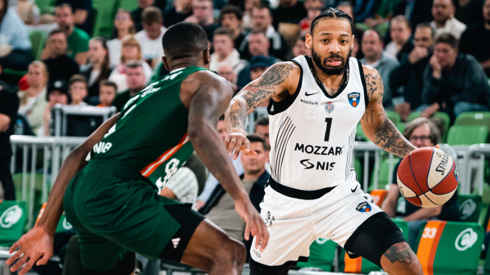 Partizan uspešno položio ispid u Ljubljani: Uz teške muke do pobede nad Cedevitom