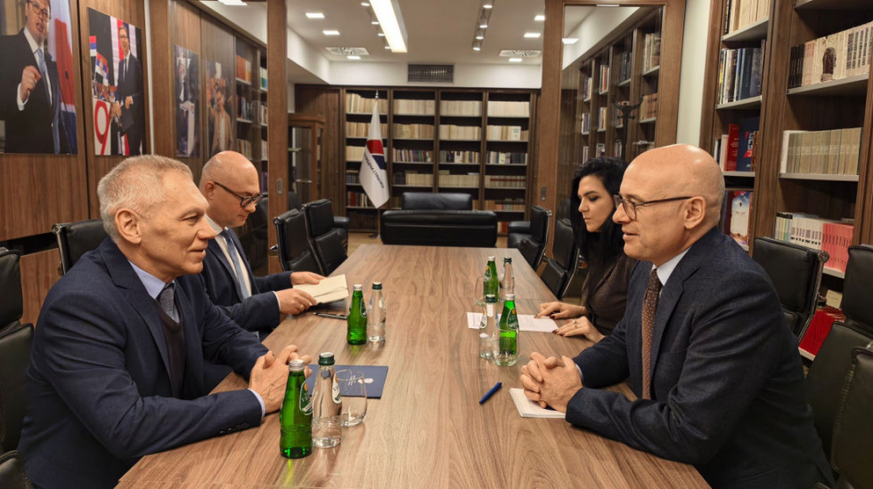 Vučević se sastao sa Harčenkom: Razgovor o međunarodnim prilikama, bezbednosnim i ekonomskim izazovima