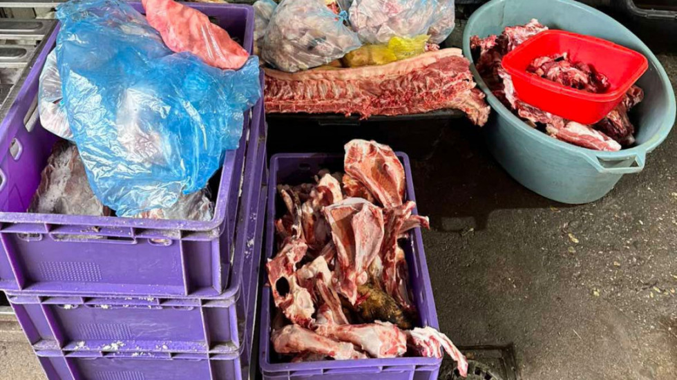 U Subotici uhapšen vlasnik nelegalne klanice, zaplenjeno više od 1,6 tona mesa