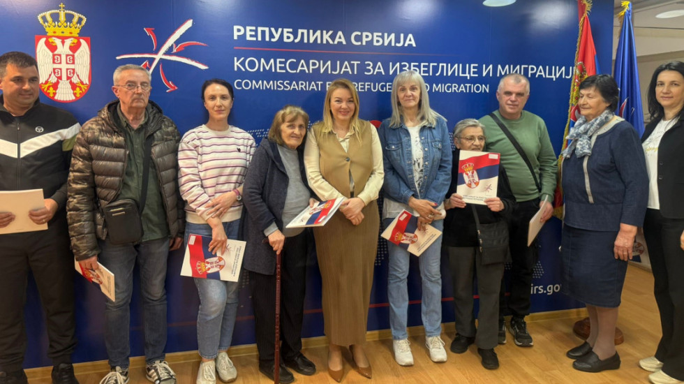 Rešeno stambeno pitanje za 10 porodica izbeglica u Beogradu