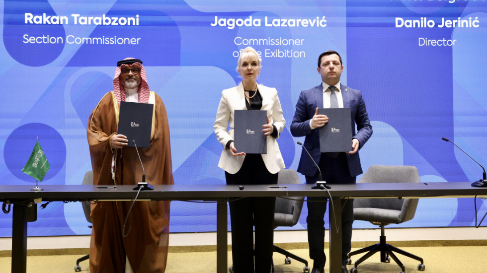 Potpisan ugovor o učešću Saudijske Arabije na Expo 2027. u Beogradu