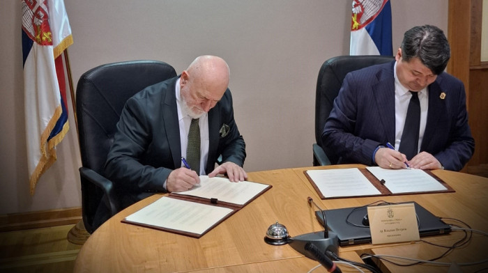 Potpisan sporazum o saradnji između Ustavnog suda i Akademije za nacionalnu bezbednost