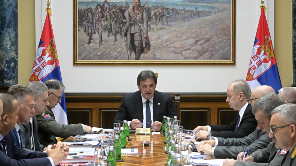 Održana sednica Kolegijuma ministra odbrane: Razmatrani prioriteti daljeg razvoja Vojske Srbije