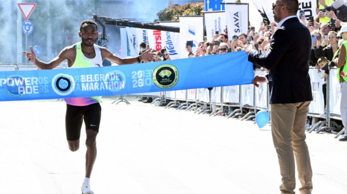 Etiopljanin Gudeta Gada Gemsisa pobednik 39. Beogradskog maratona uz novi rekord