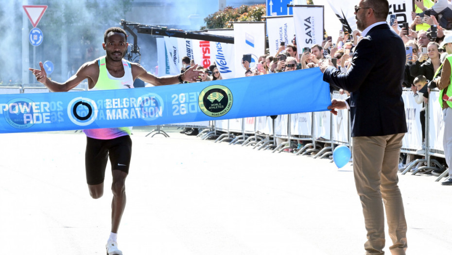 Etiopljanin Gudeta Gada Gemsisa pobednik 39. Beogradskog maratona uz novi rekord