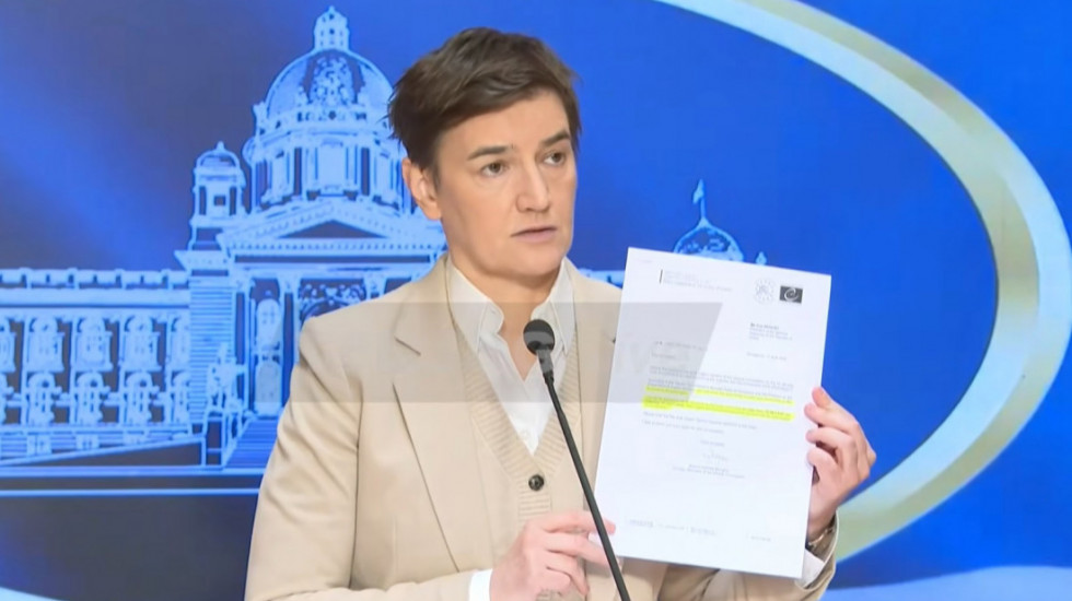 Brnabić: Stigao Nacrt mišljenja Venecijanske komisije o setu izmena pravosudnih zakona