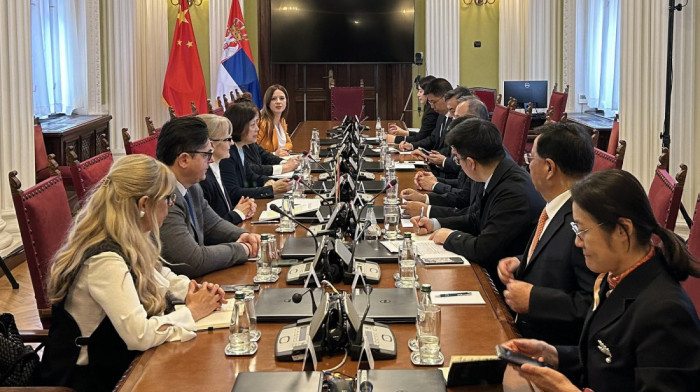 Raguš sa predstavnicima kineske delegacije o bilateralnoj saradnji Srbije i Kine