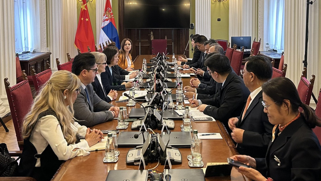 Raguš sa predstavnicima kineske delegacije o bilateralnoj saradnji Srbije i Kine