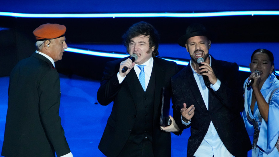 Havijer Milej pevao na proslavi 78. godišnjice nezavisnosti Izraela u Jerusalimu