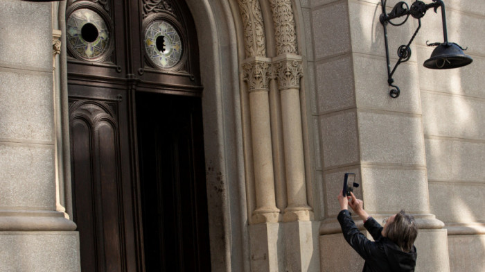 Uhapšen muškarac zbog vandalizovanja hrama SPC na Cvjetnom trgu u Zagrebu