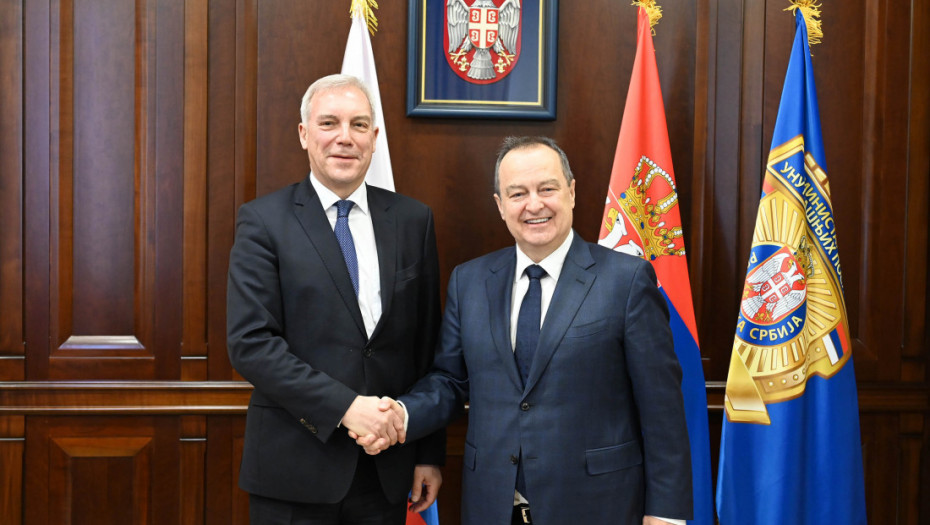 Dačić sa Gruškom o jačanju saradnje Srbije i Rusije u bezbednosti