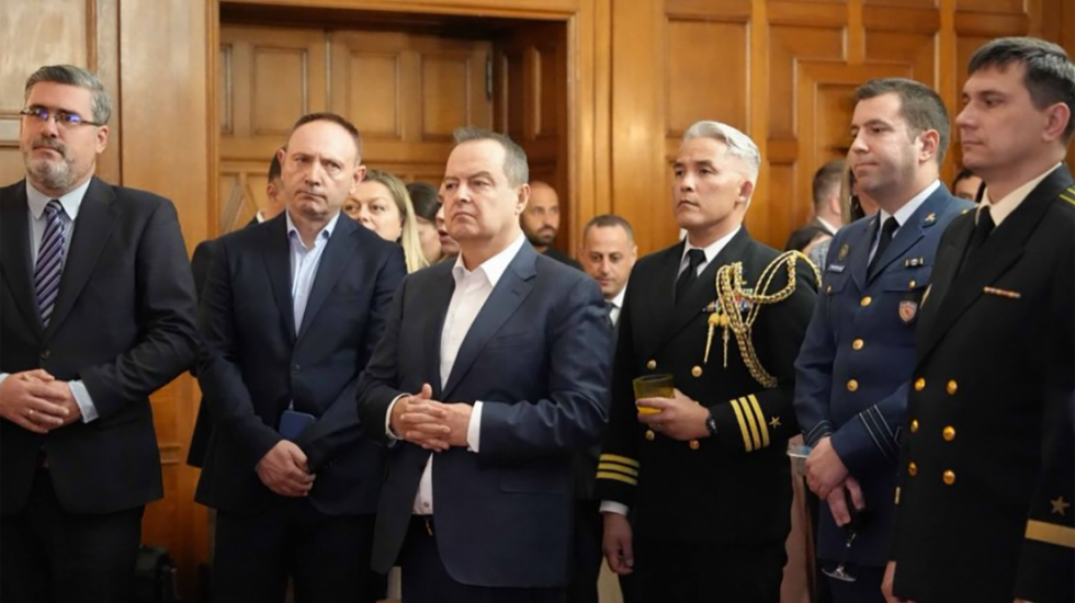 Dačić sa Vasiljevićem u Atini na prijemu povodom Dana Vojske Srbije