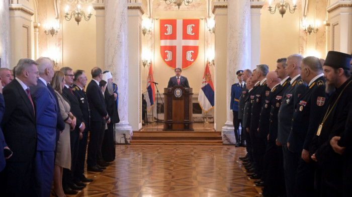 Gašić i Mojsilović priredili prijem povodom Dana Vojske Srbije