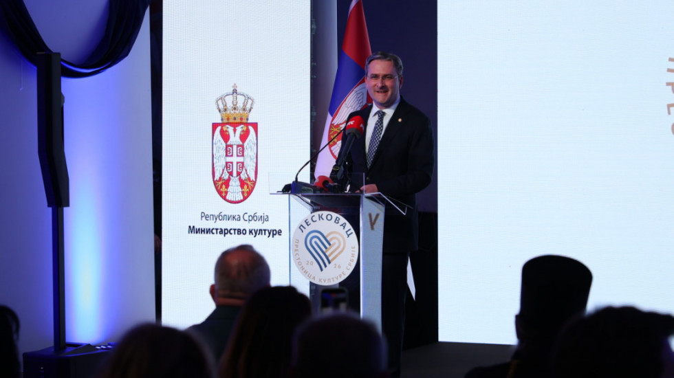 Selaković: Leskovac od večeras i zvanično Prestonica kulture Srbije za 2026. godinu