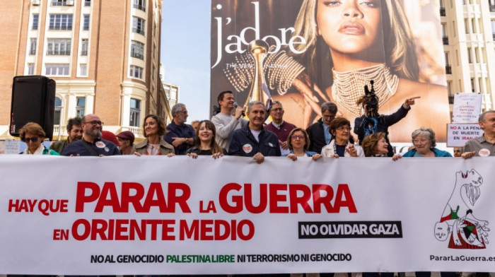 "Zaustavite rat": Stotine ljudi na skupu u Madridu zahtevale kraj rata u Iranu