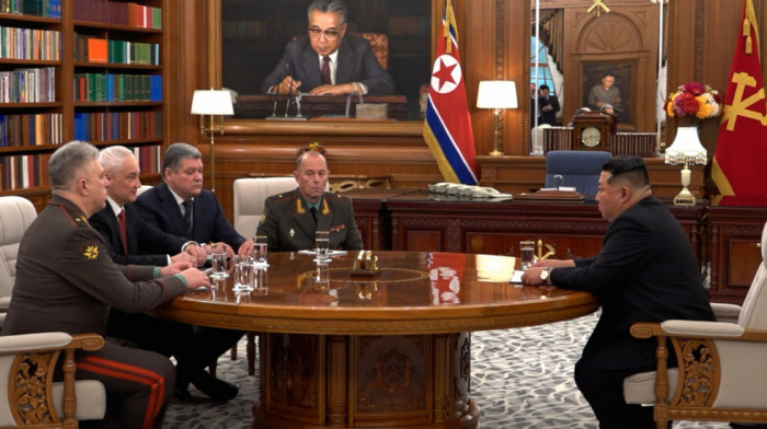 Belousov i Kim Džong Un u Pjongjangu: Dogovoren petogodišnji plan vojne saradnje Rusije i Severne Koreje
