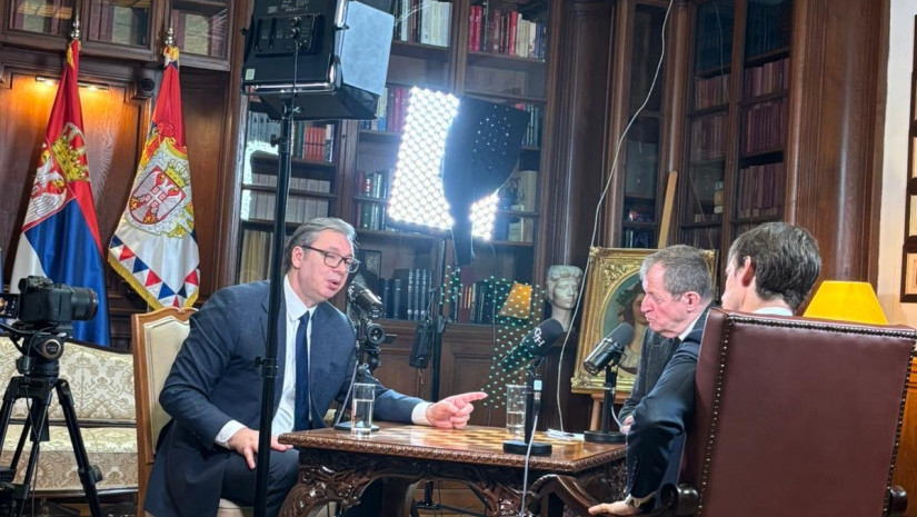 Vučić u podkastu kod Alistera Kembela: Nije Srbija napala bilo koju od vaših zemalja, već ste vi napali Srbiju