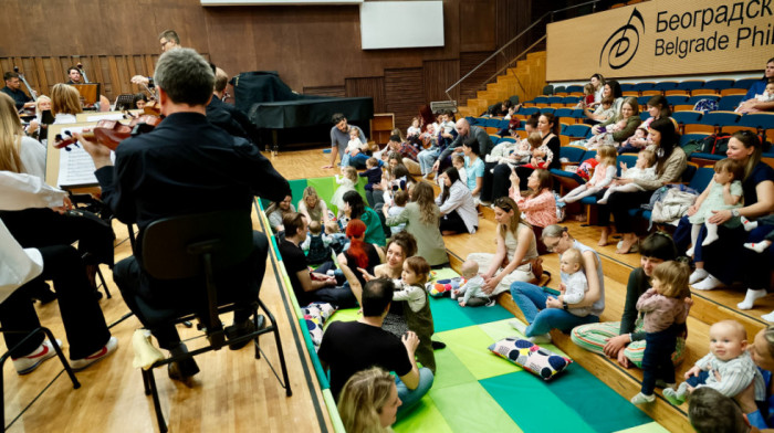 Poslednja serija koncerata za bebe u filharmonijskoj sezoni