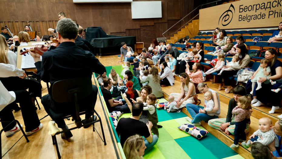 Poslednja serija koncerata za bebe u filharmonijskoj sezoni