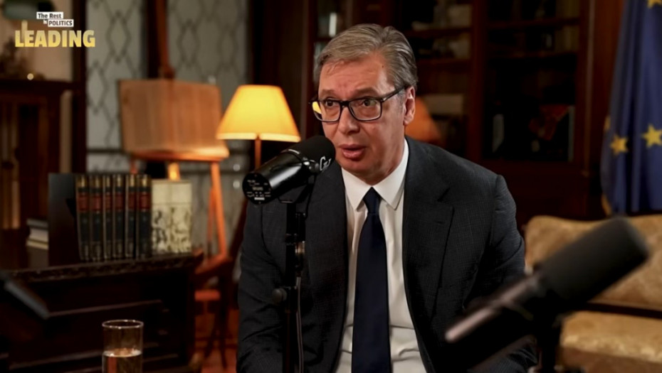 Vučić u britanskom podkastu: Budućnost Srbije vidim u otvaranju granica na Balkanu i sa Evropom