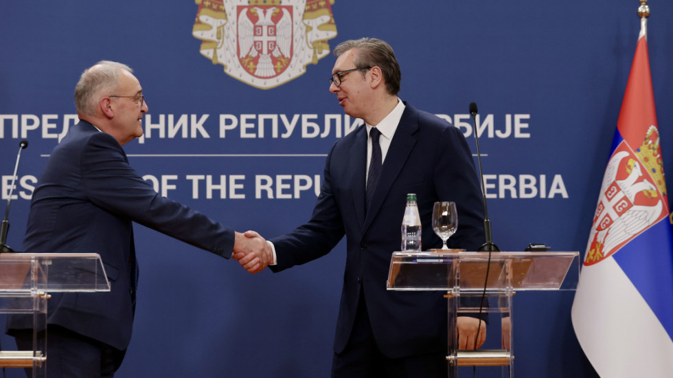 Sporazum o švajcarsko-srpskom programu inovacija u prisustvu Vučića i Parmelana