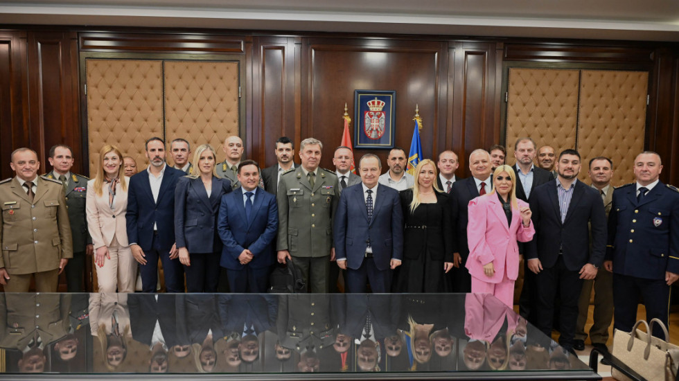 Dačić primio polaznike Visokih studija bezbednosti: Znanje ključ stabilnog i efikasnog sistema bezbednosti