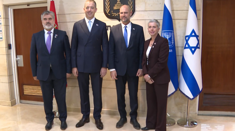 Đurić i predsednik Kneseta Ohan o unapređenju bilateralne saradnje Srbije i Izraela