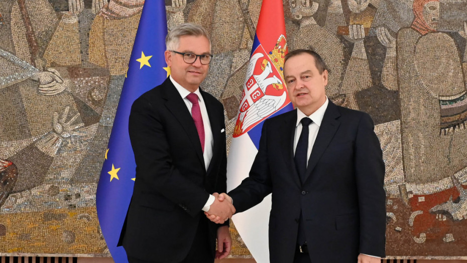 Dačić sa Brunerom: Jačanje saradnje Srbije i EU u oblasti migracija i bezbednosti granica