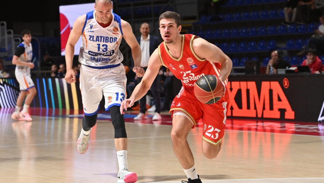 Debi Đurišića i ubedljiva pobeda Zvezde: Spartak bez šansi u Beogradu