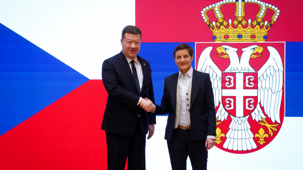 Brnabić se sastala predsednikom Predstavničkog doma Parlamenta Češke