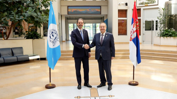 Sastanak Dačića i šefa Interpola u Lionu: Jačanje saradnje u borbi protiv kriminala