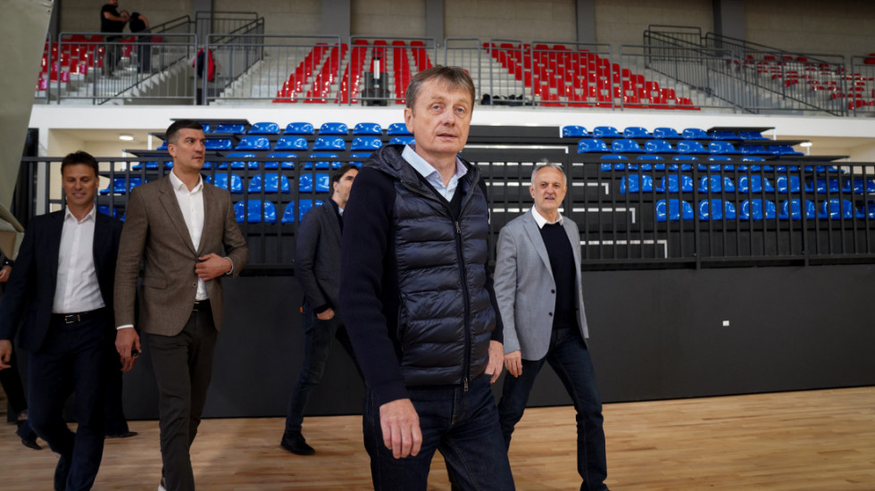 Glišić: Odbojkaški trening centar u Beogradu građevinski gotov, do kraja leta u funkciji