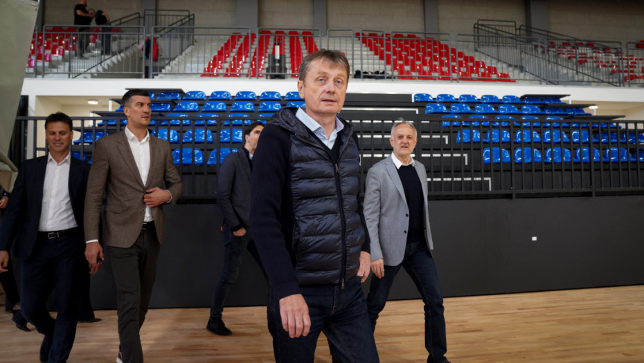 Glišić: Odbojkaški trening centar u Beogradu građevinski gotov, do kraja leta u funkciji