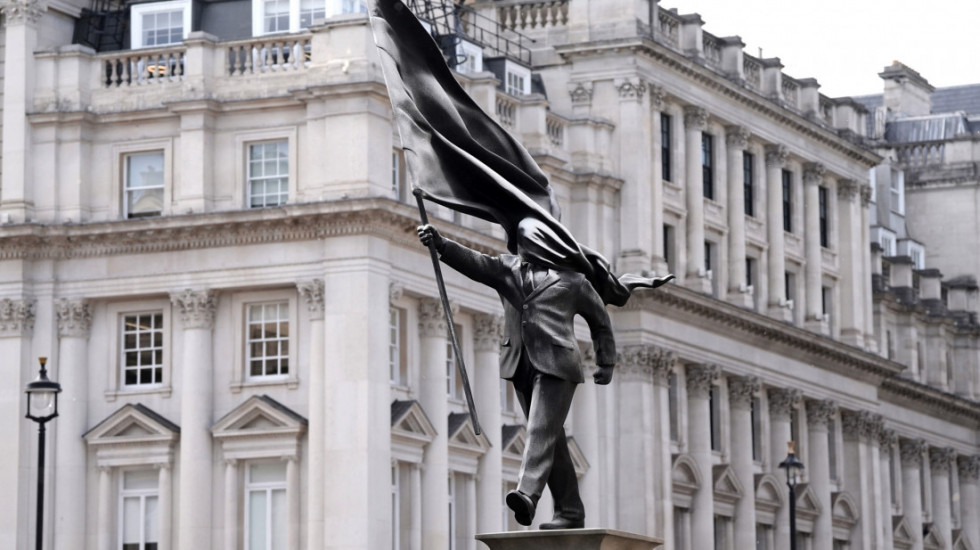 U centru Londona pojavila se nova skulptura Benksija