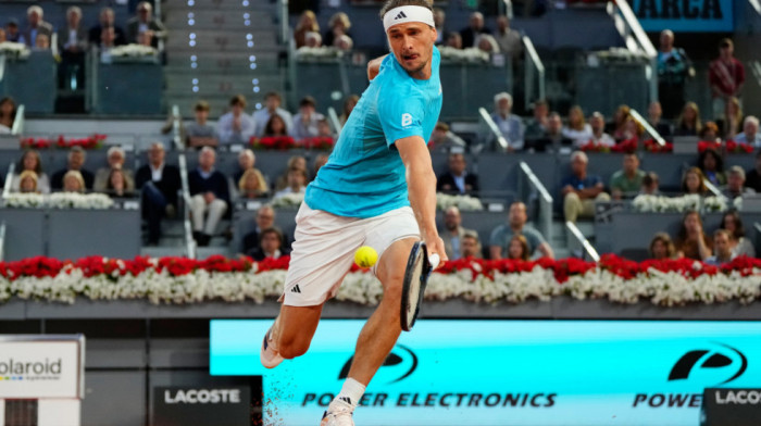 Zverev u polufinalu Mastersa u Madridu