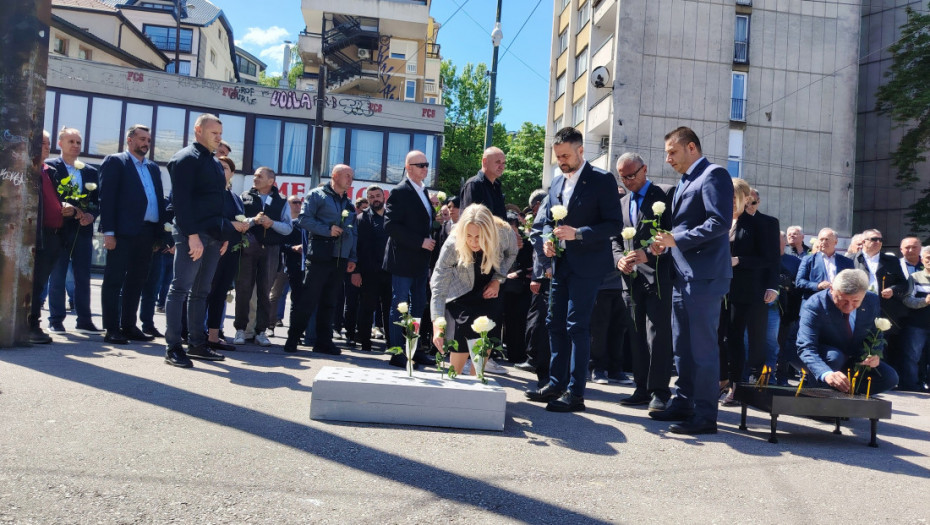 Odata počast vojnicima JNA ubijenim u Doborovoljačkoj ulici pre 34 godine