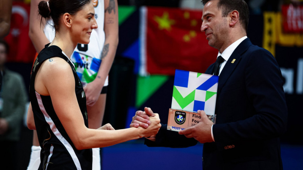 Tijana Bošković igra najbolju odbojku u Evropi: Nije bilo dileme oko imena MVP lauretkinje