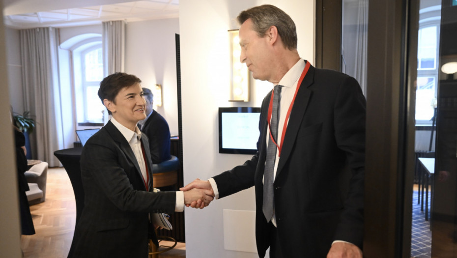 Brnabić sa Blondelom u Kopenhagenu o napretku Srbije na evropskom putu