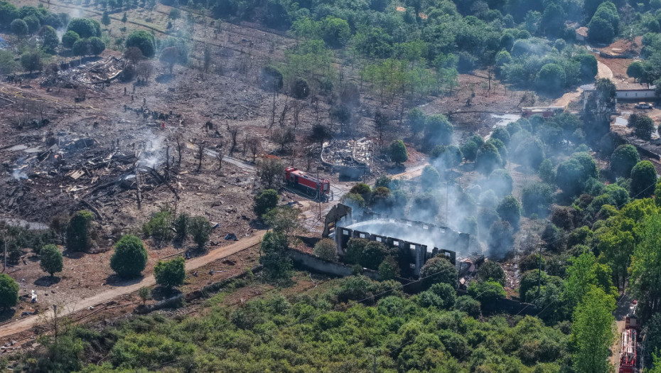 U eksploziji u fabrici u Kini poginulo 26 osoba, najmanje 61 povređena (FOTO)