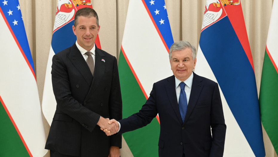 Đurić sa Mirzijojevom: Srbija opredeljena za nastavak i proširenje saradnje sa Uzbekistanom
